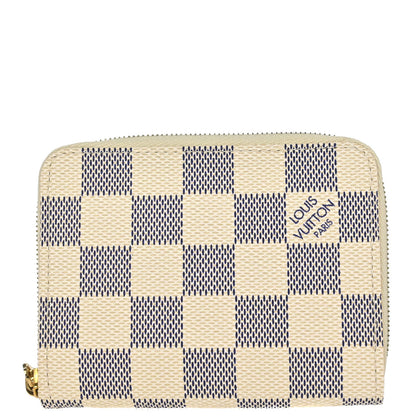 Louis Vuitton 2008 Damier Azur Zippy Coin Purse Wallet N63069