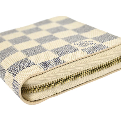 Louis Vuitton 2008 Damier Azur Zippy Coin Purse Wallet N63069