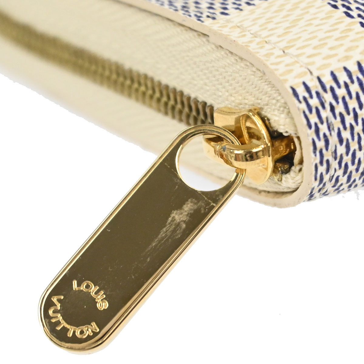 Louis Vuitton 2008 Damier Azur Zippy Coin Purse Wallet N63069