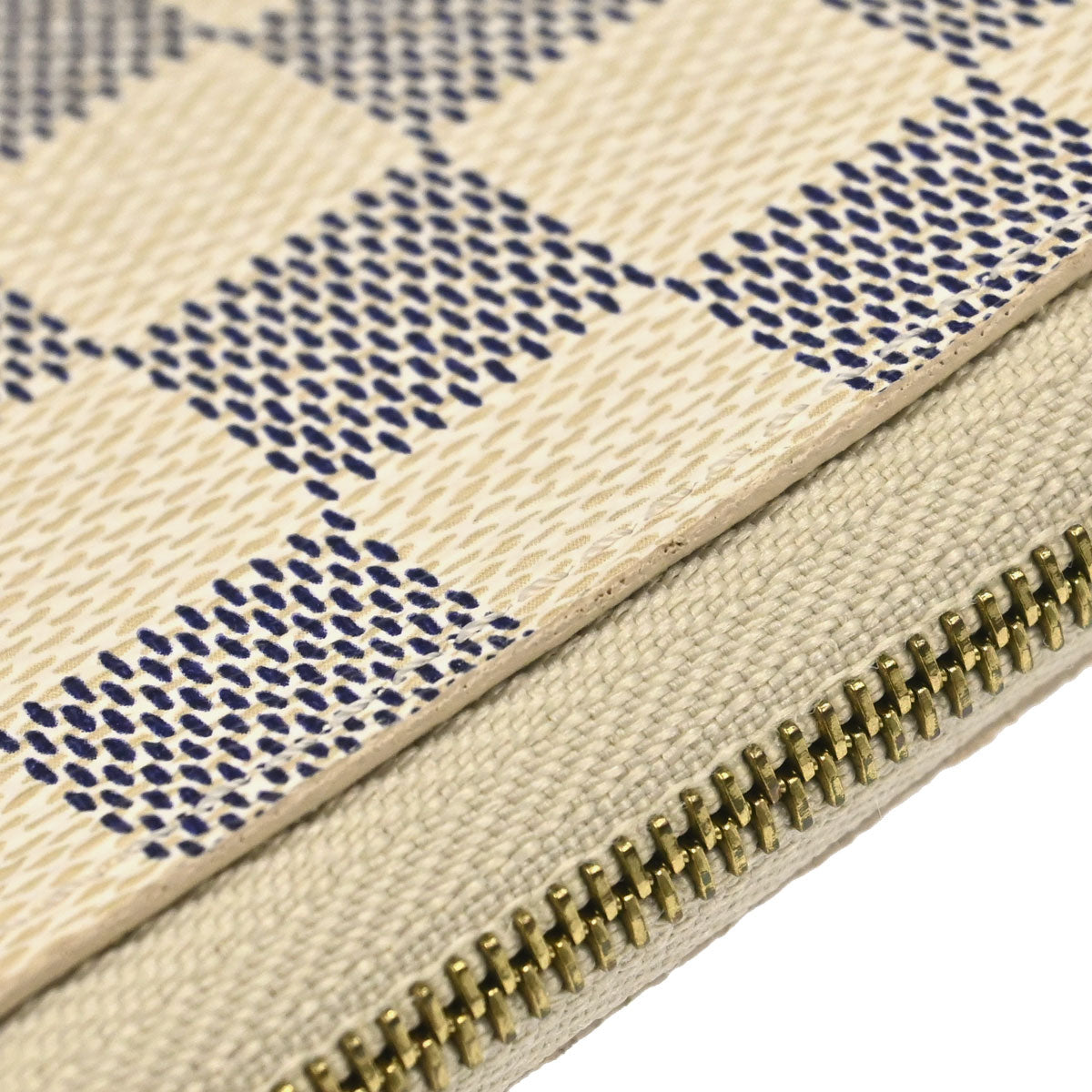 Louis Vuitton 2008 Damier Azur Zippy Coin Purse Wallet N63069