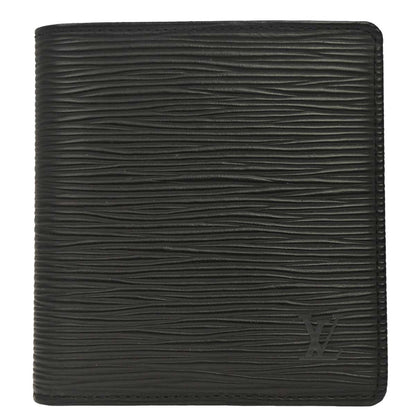 Louis Vuitton Black Epi Porte Billets 6 Cartes Credit Wallet M63312