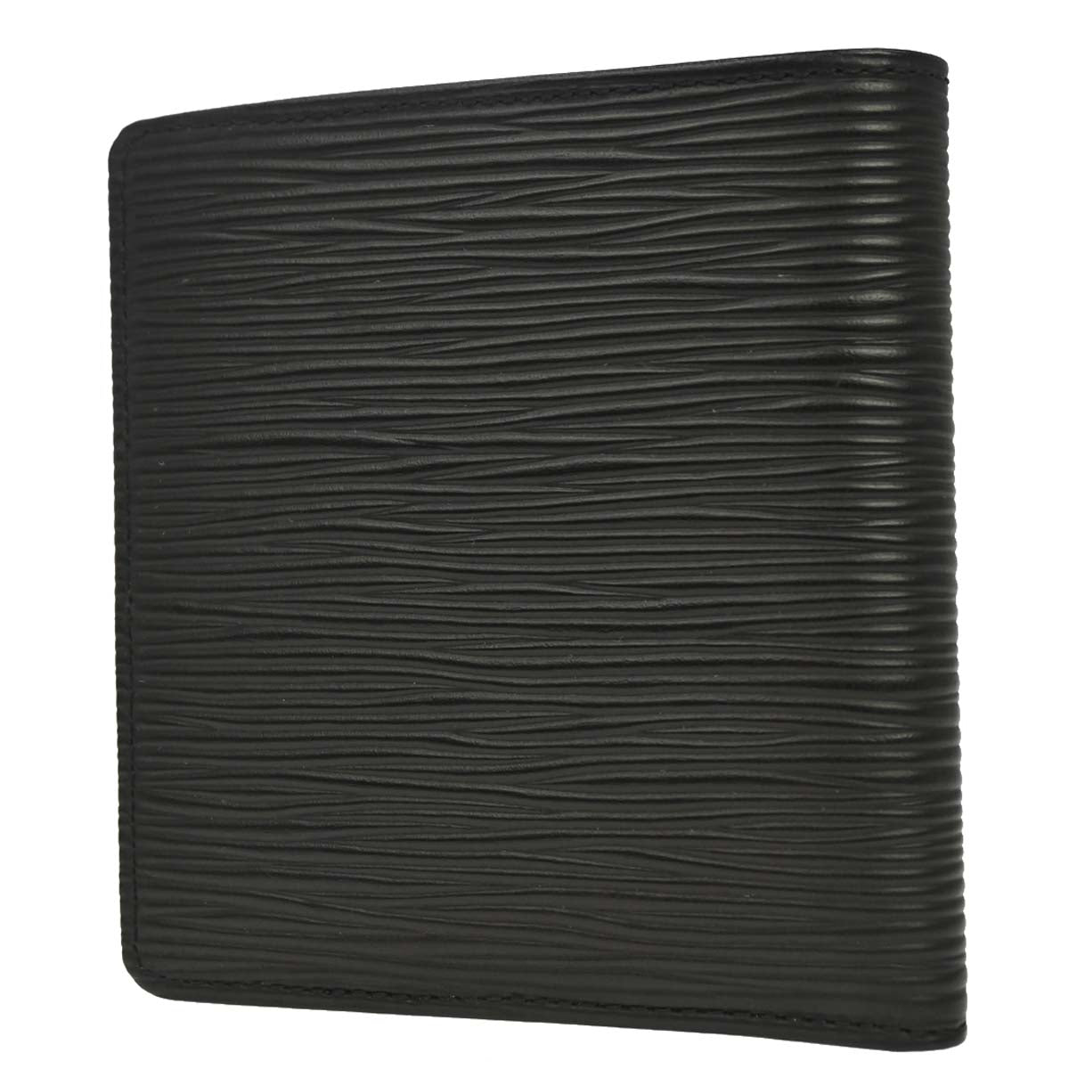 Louis Vuitton Black Epi Porte Billets 6 Cartes Credit Wallet M63312
