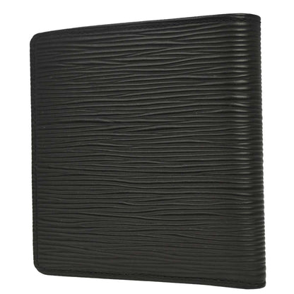 Louis Vuitton Black Epi Porte Billets 6 Cartes Credit Wallet M63312