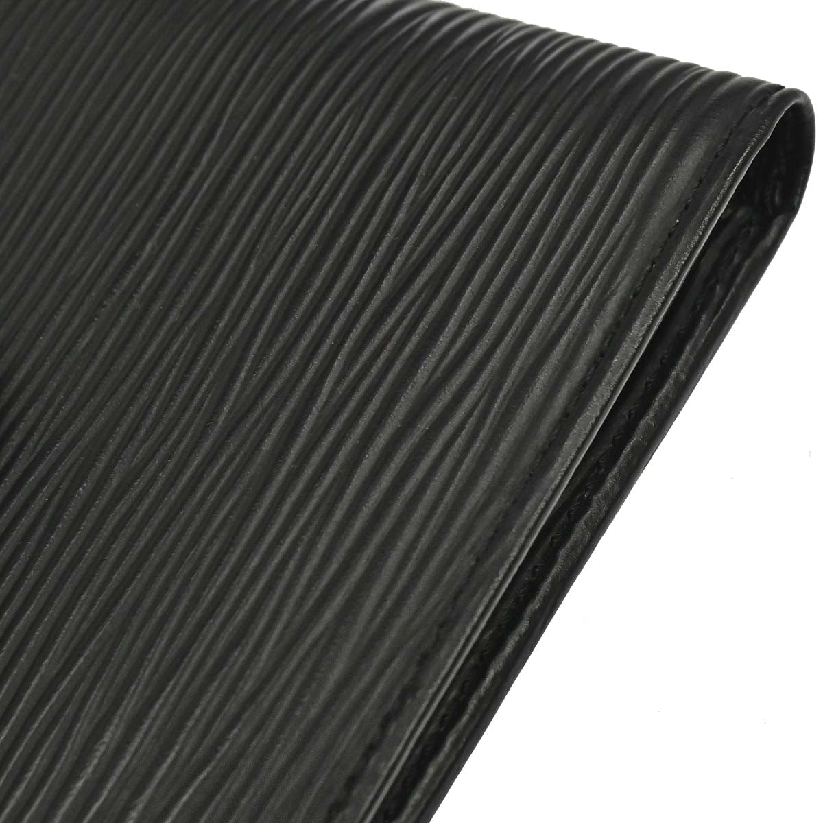 Louis Vuitton Black Epi Porte Billets 6 Cartes Credit Wallet M63312