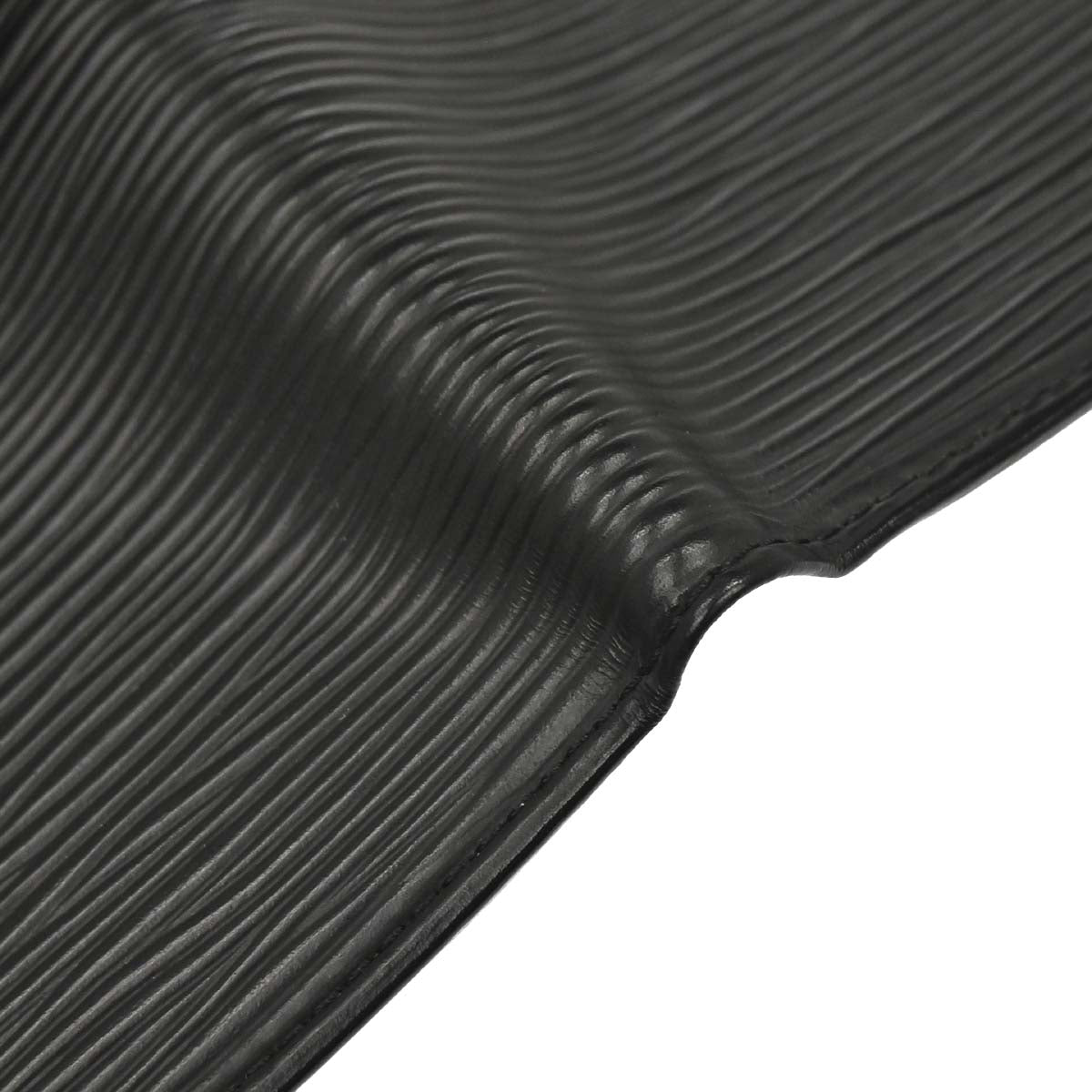 Louis Vuitton Black Epi Porte Billets 6 Cartes Credit Wallet M63312