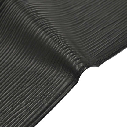 Louis Vuitton Black Epi Porte Billets 6 Cartes Credit Wallet M63312