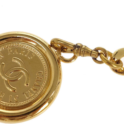 Chanel Chain Belt Medallion Gold Small Good