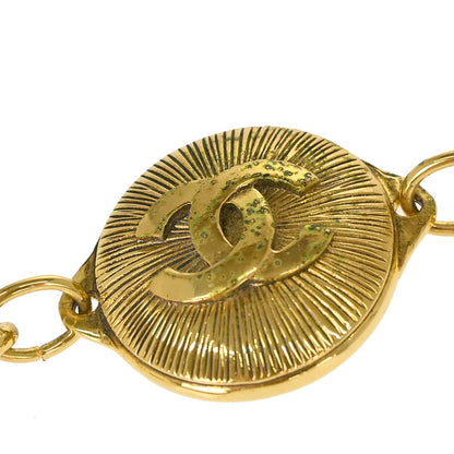 Chanel Chain Belt Medallion Gold 8030 Small Good