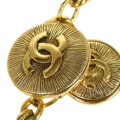 Chanel Chain Belt Medallion Gold 8030 Small Good