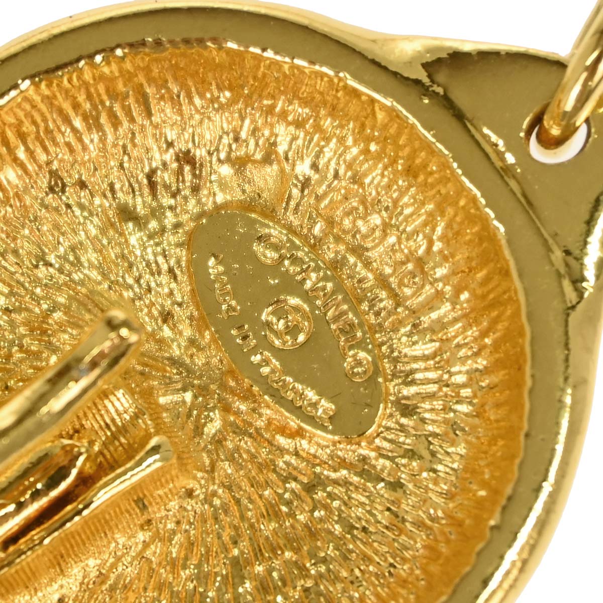 Chanel Chain Belt Medallion Gold 8030 Small Good