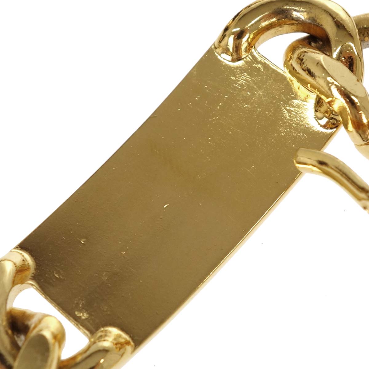 Chanel Chain Belt Medallion Gold Black Small Good