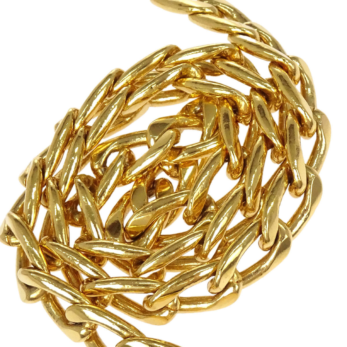 Chanel Chain Belt Medallion Gold Small Good