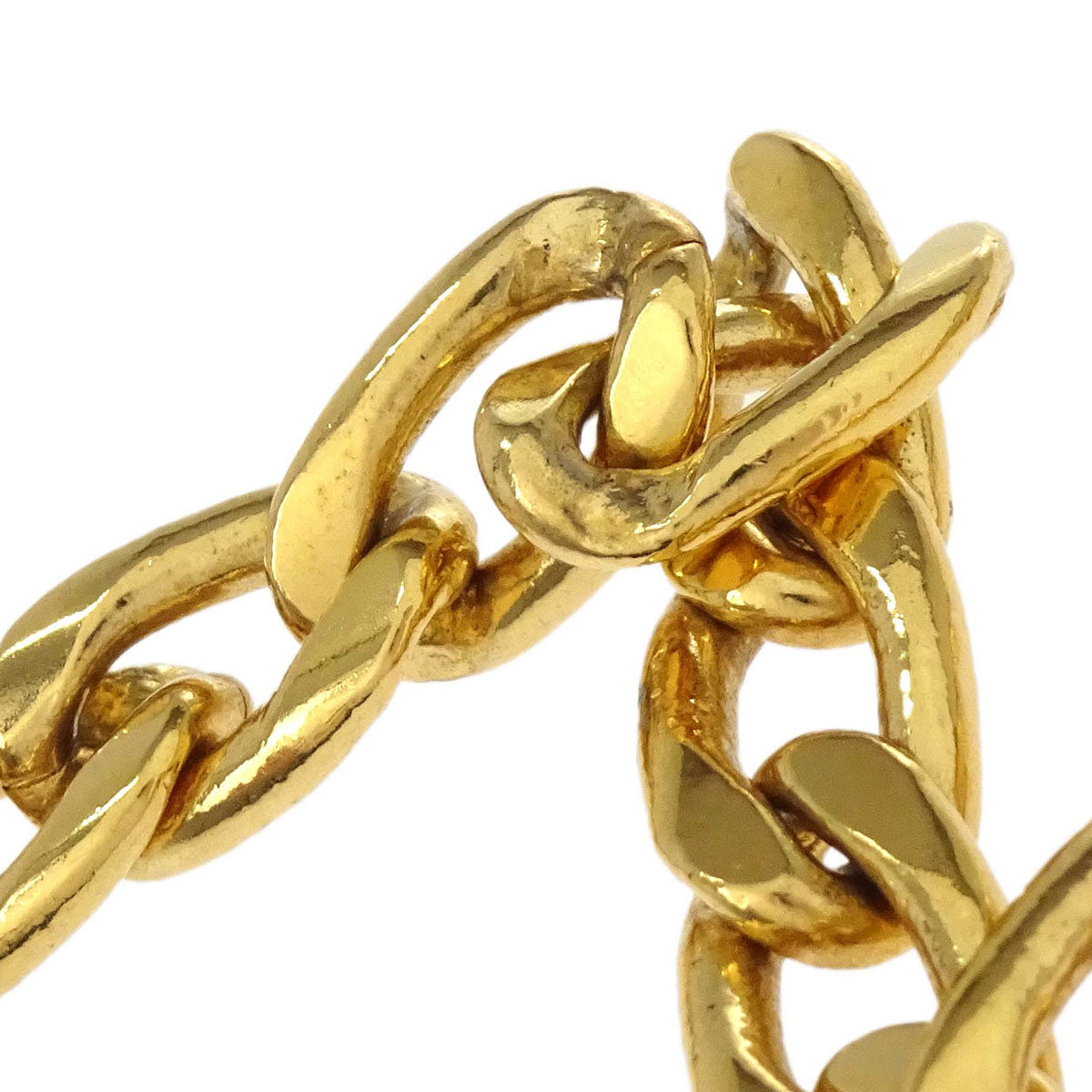 Chanel Chain Belt Medallion Gold Small Good