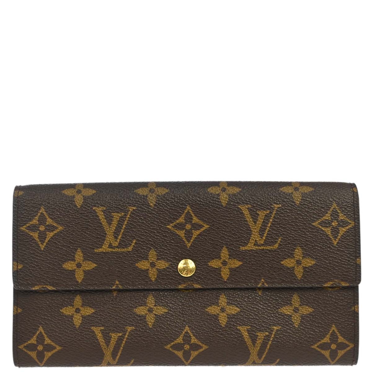 Louis Vuitton Monogram Porte Monnaie Credit Wallet M61725
