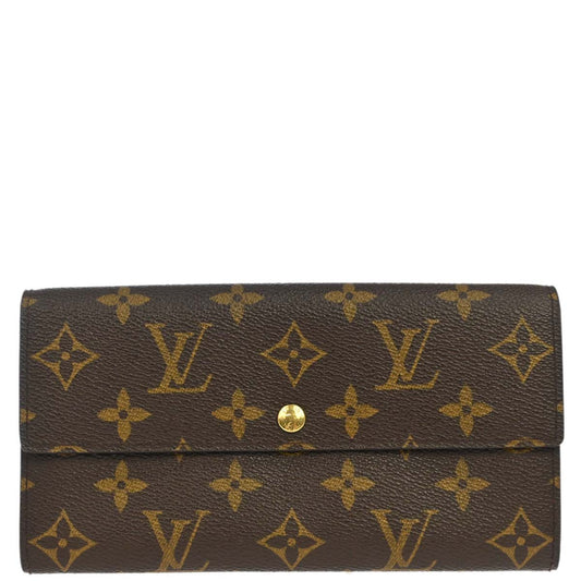 Louis Vuitton Monogram Porte Monnaie Credit Wallet M61725