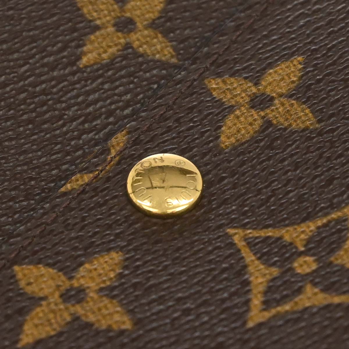 Louis Vuitton Monogram Porte Monnaie Credit Wallet M61725