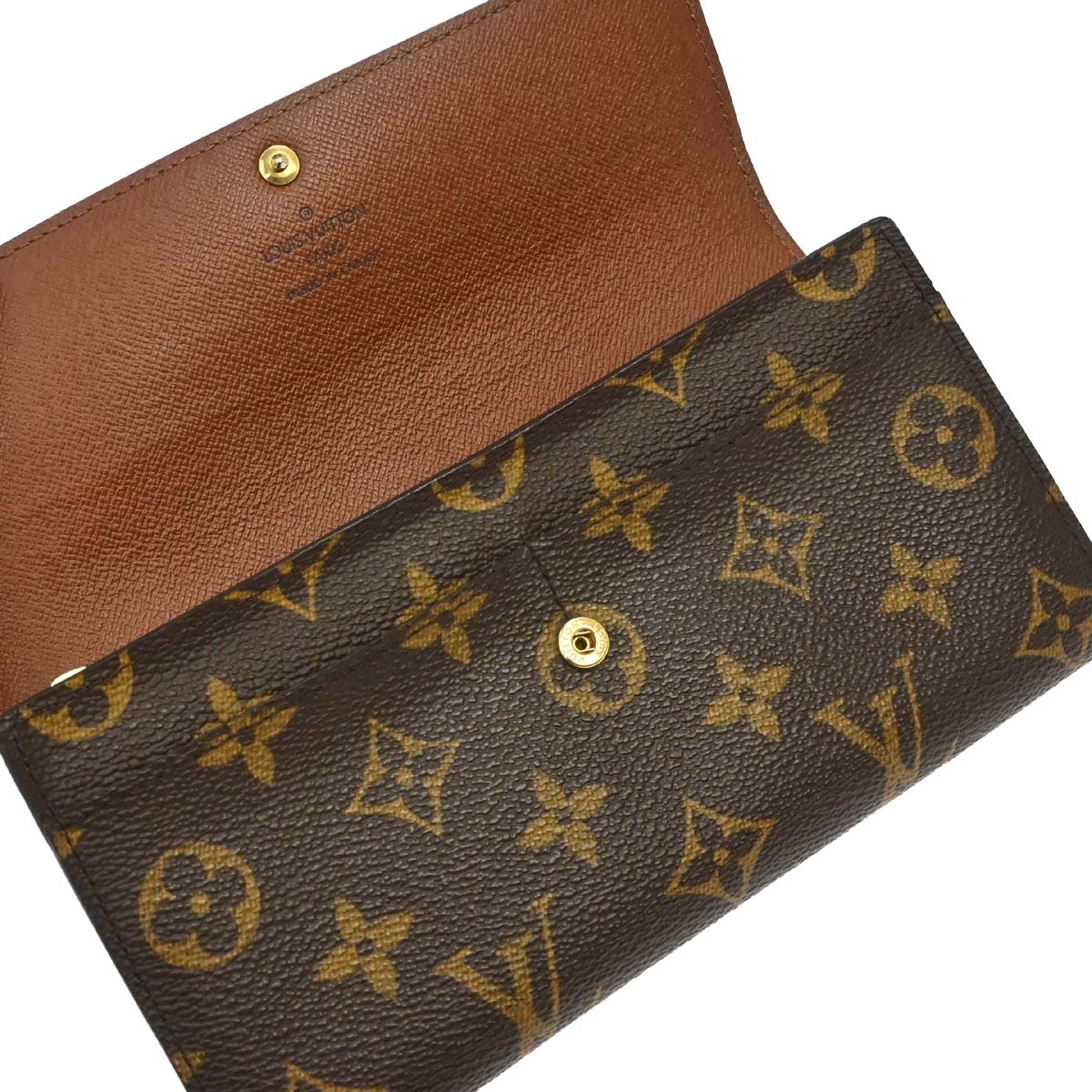 Louis Vuitton Monogram Porte Monnaie Credit Wallet M61725