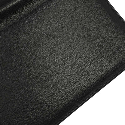 Chanel Black Leather Bifold Wallet