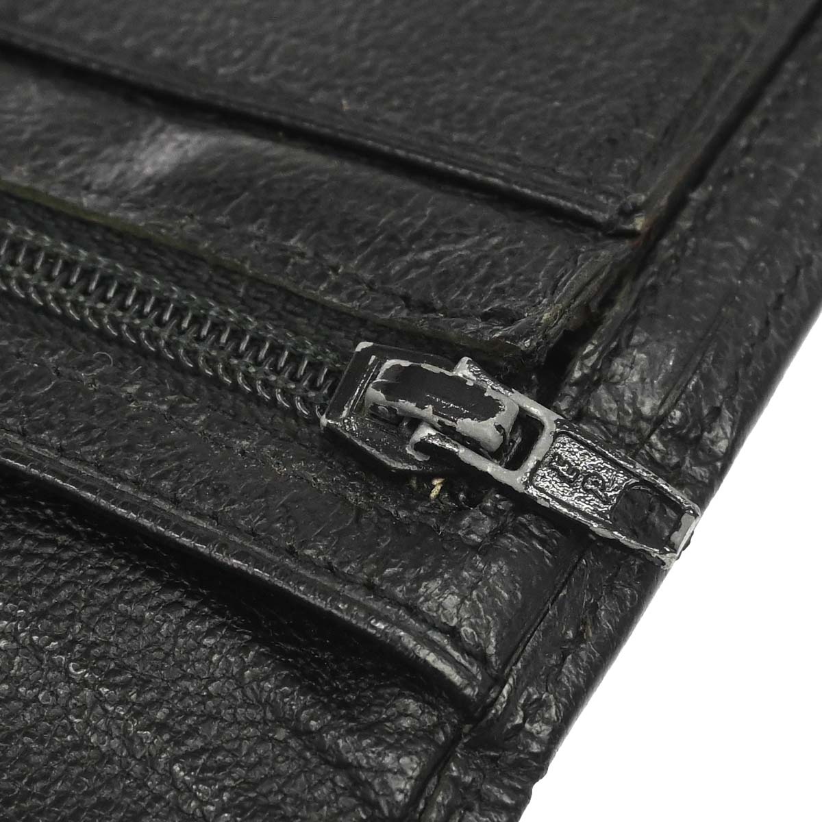 Chanel Black Leather Bifold Wallet