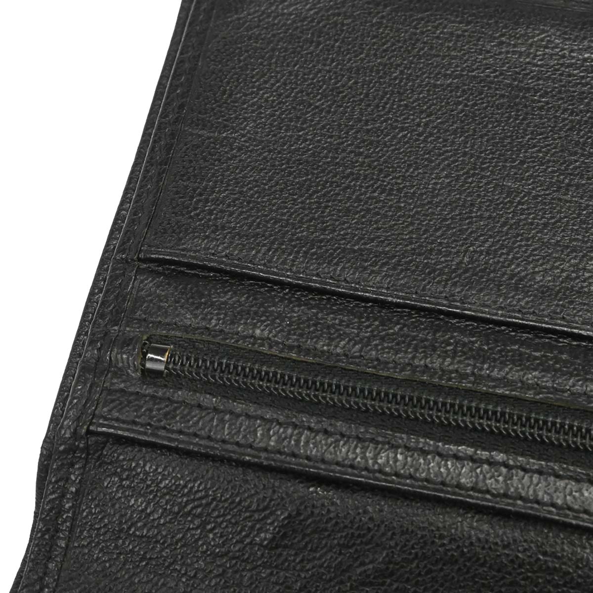 Chanel Black Leather Bifold Wallet