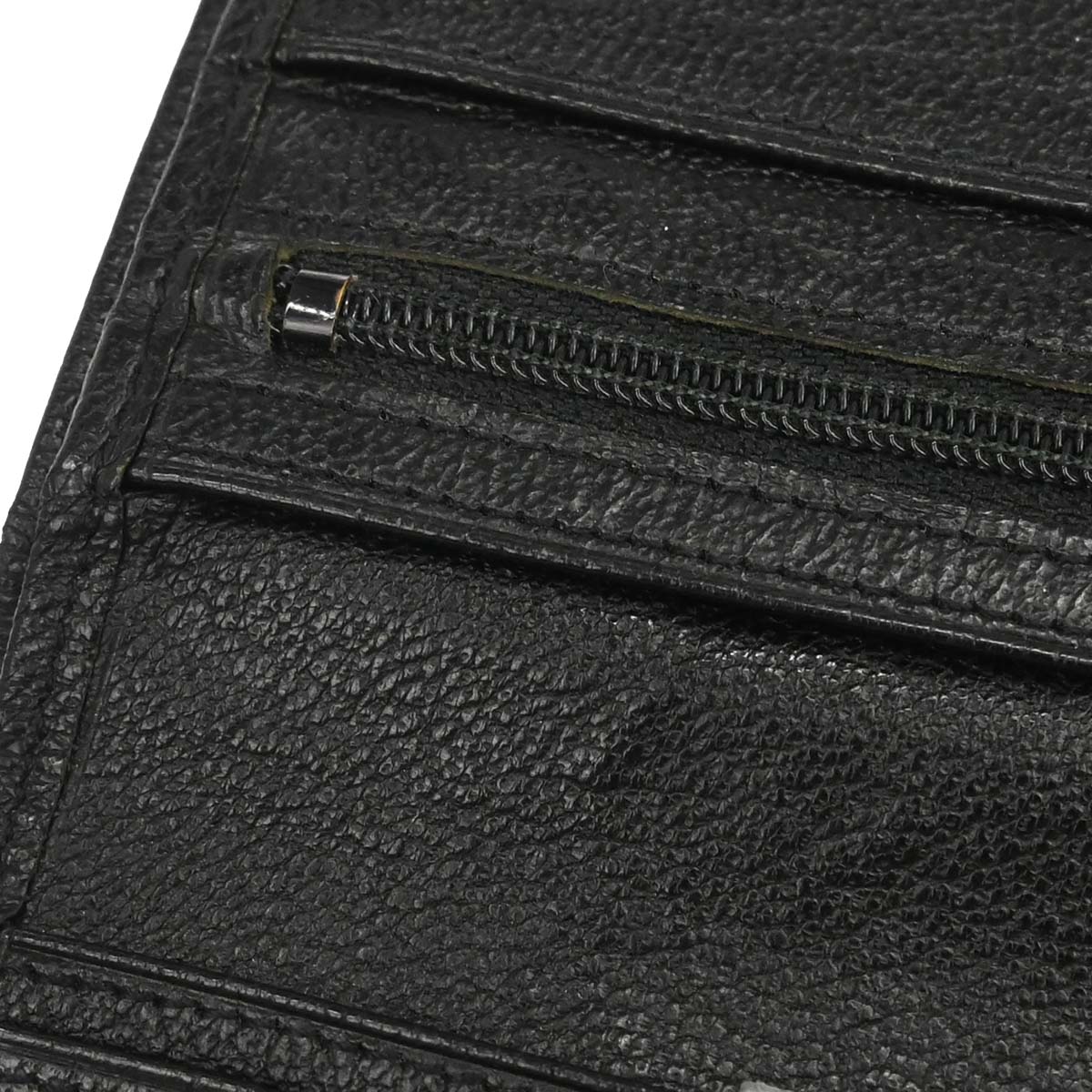 Chanel Black Leather Bifold Wallet