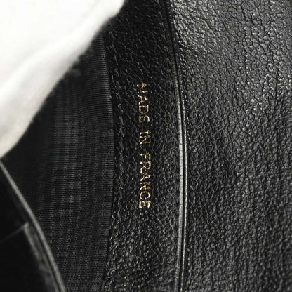 Chanel Black Leather Bifold Wallet