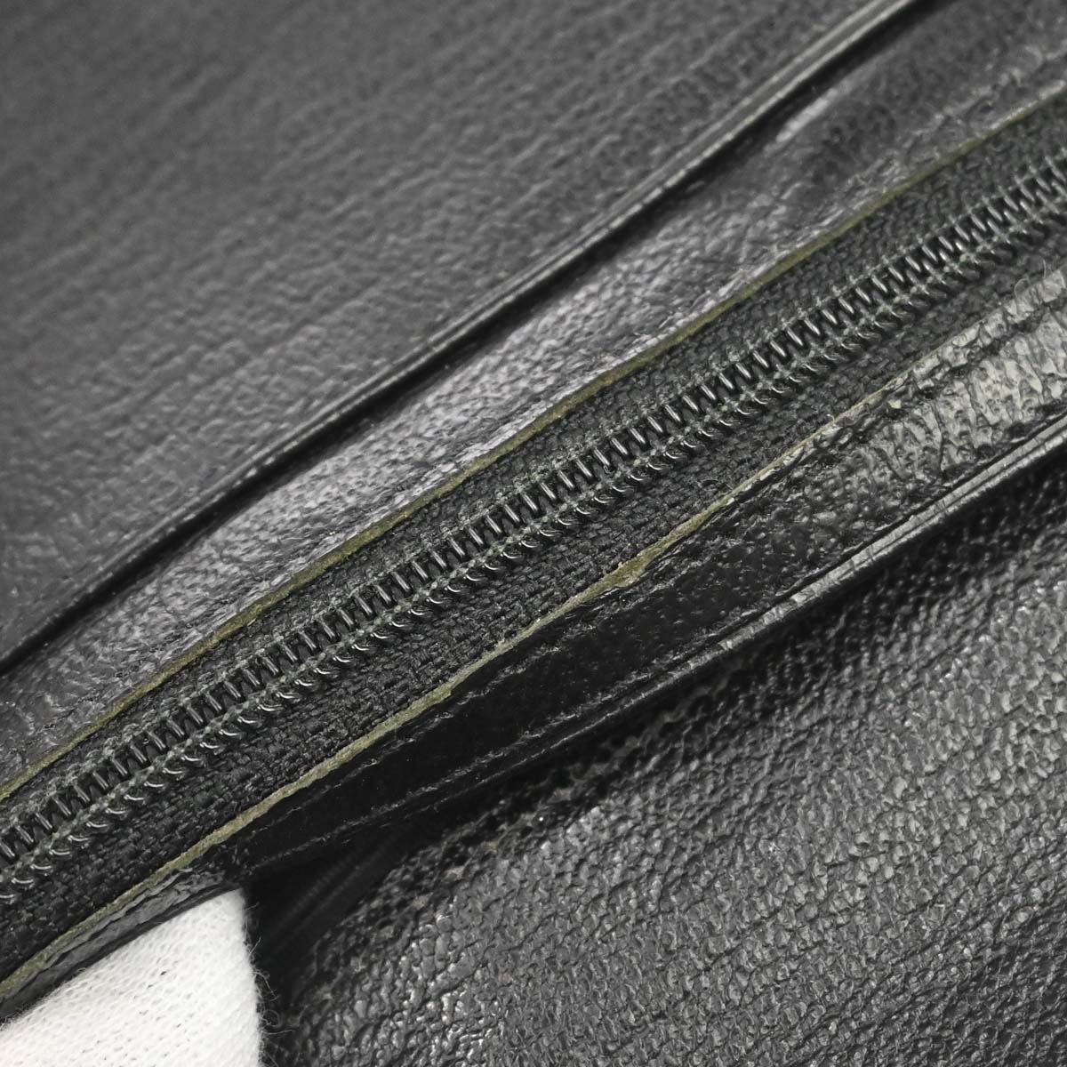Chanel Black Leather Bifold Wallet