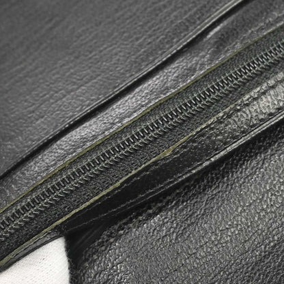 Chanel Black Leather Bifold Wallet