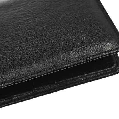 Chanel Black Leather Bifold Wallet
