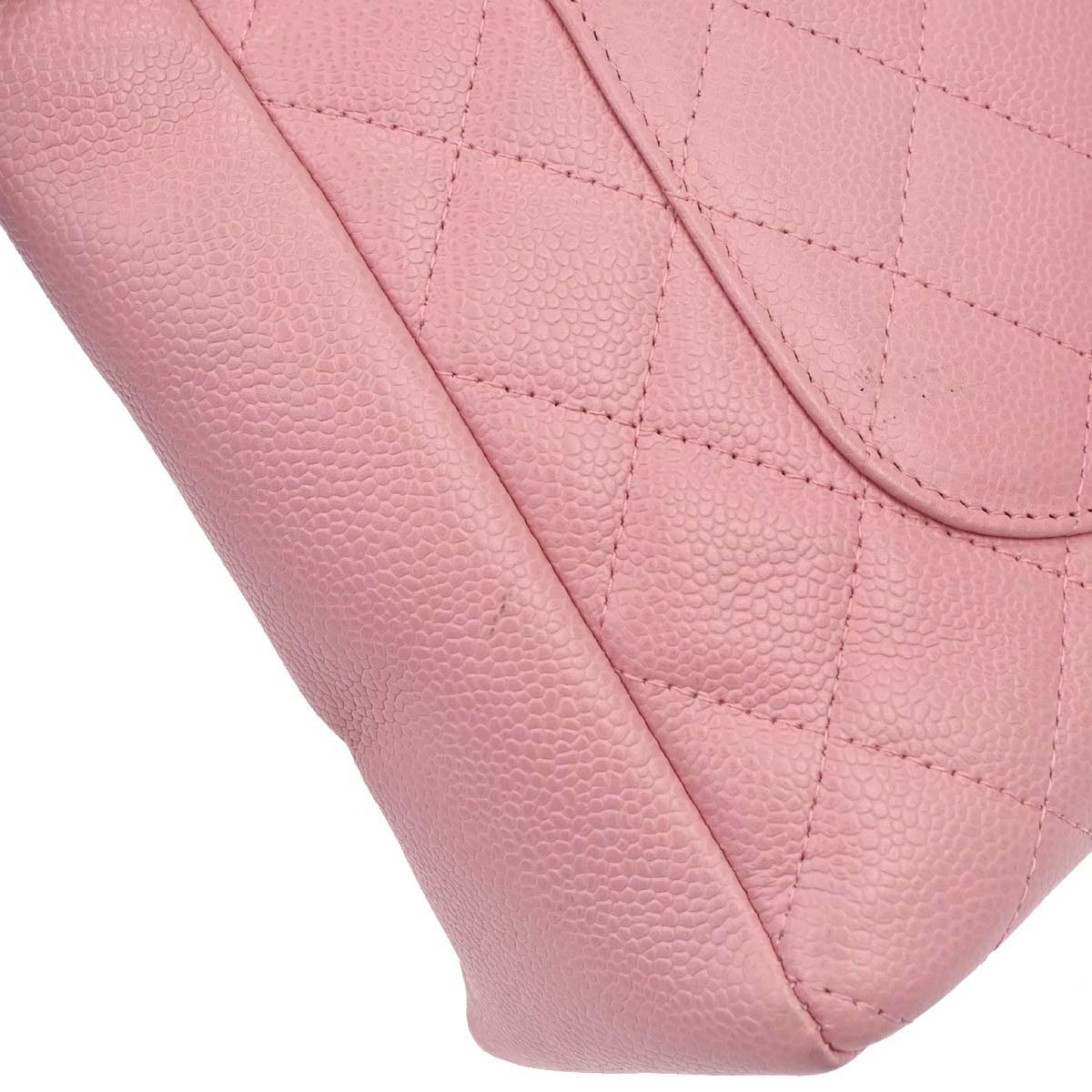 Chanel 2005-2006 Pink Caviar Skin Petite Shopping Tote PST Chain Handbag