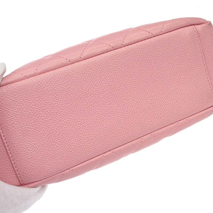 Chanel 2005-2006 Pink Caviar Skin Petite Shopping Tote PST Chain Handbag