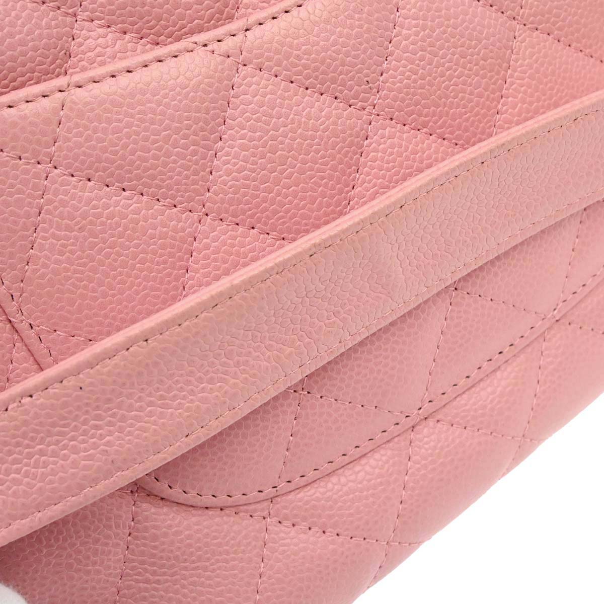 Chanel 2005-2006 Pink Caviar Skin Petite Shopping Tote PST Chain Handbag