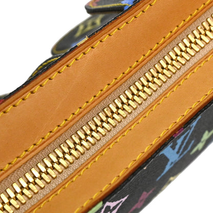 Louis Vuitton 2005 Black Multicolor Lodge PM Shoulder Bag M40054