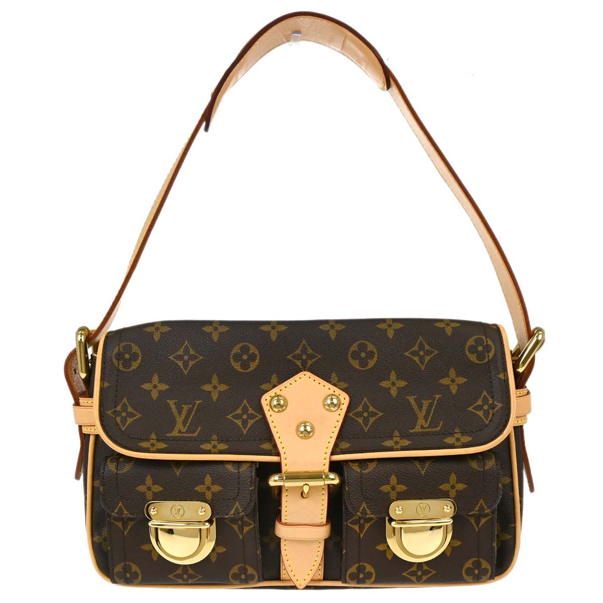 Louis Vuitton 2007 Monogram Hudson PM Shoulder Bag M40027