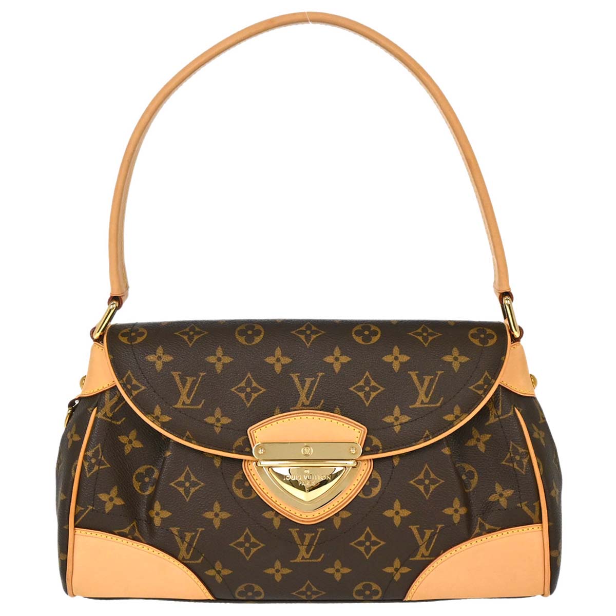 Louis Vuitton 2008 Brown Monogram Beverly MM Handbag M40121