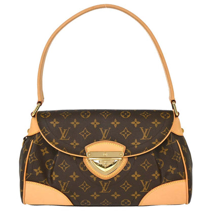 Louis Vuitton 2008 Brown Monogram Beverly MM Handbag M40121