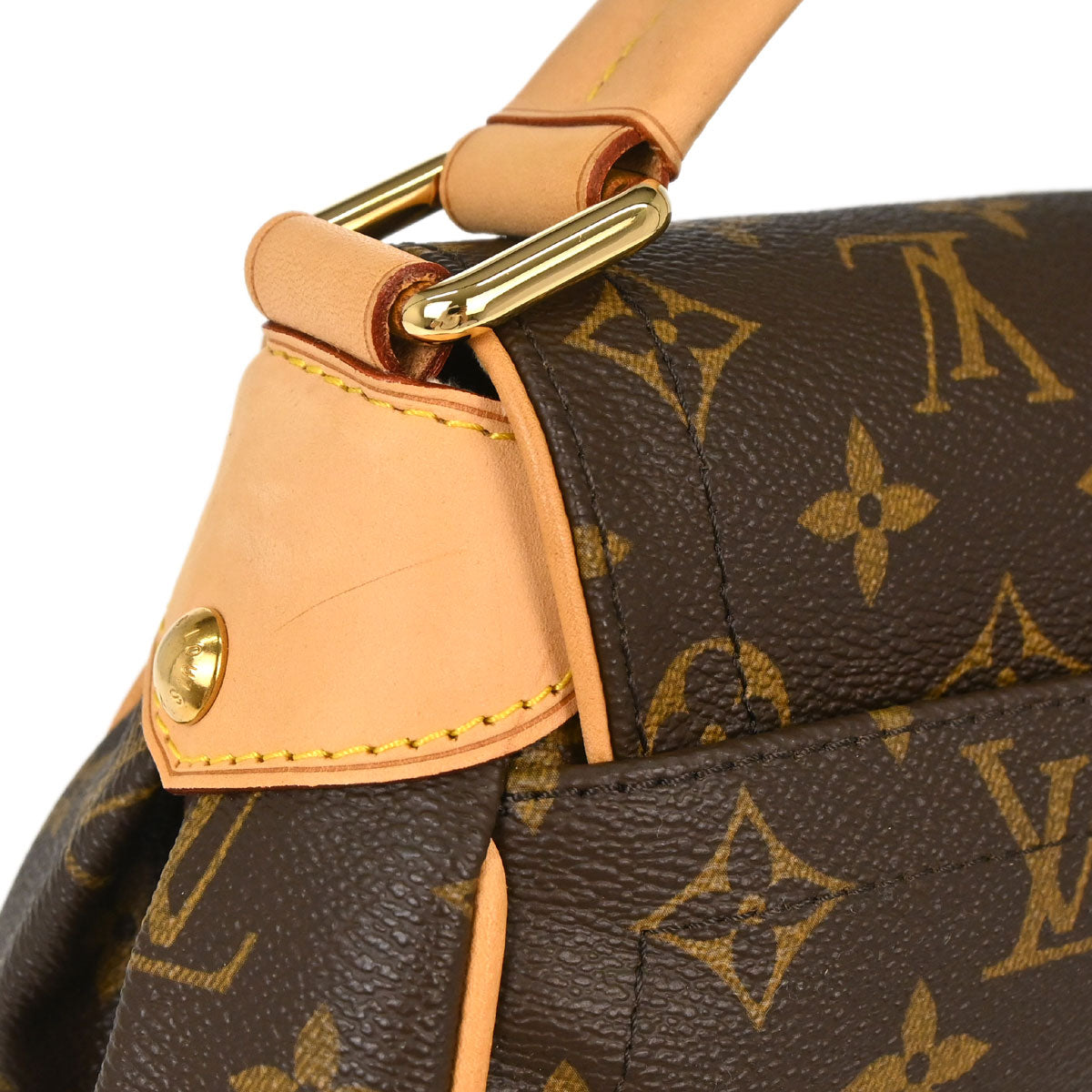 Louis Vuitton 2008 Brown Monogram Beverly MM Handbag M40121