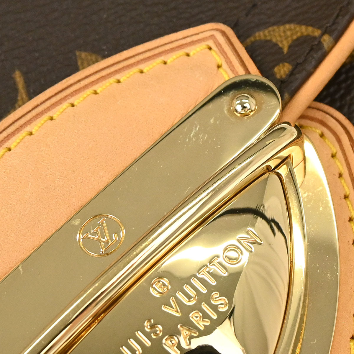 Louis Vuitton 2008 Brown Monogram Beverly MM Handbag M40121