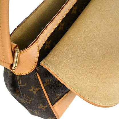 Louis Vuitton 2008 Brown Monogram Beverly MM Handbag M40121