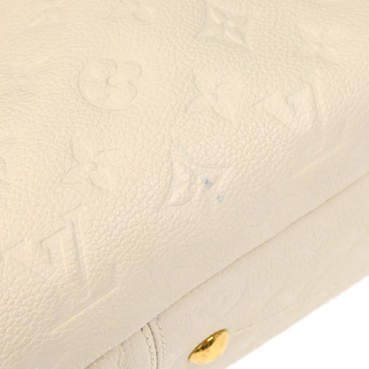 Louis Vuitton 2012 White Monogram Empreinte Artsy MM Handbag M93449