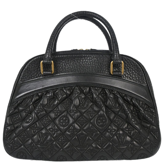 Louis Vuitton 2005 Black Monogram Vienna Mitzi Handbag M95101