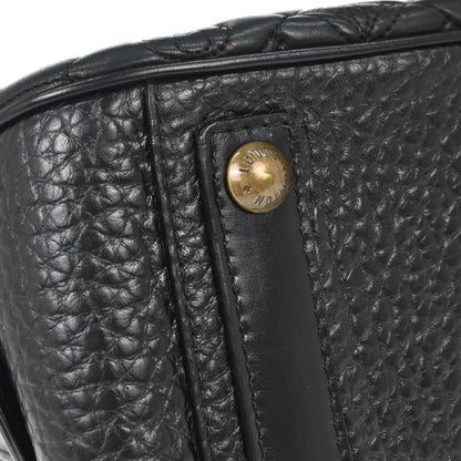 Louis Vuitton 2005 Black Monogram Vienna Mitzi Handbag M95101