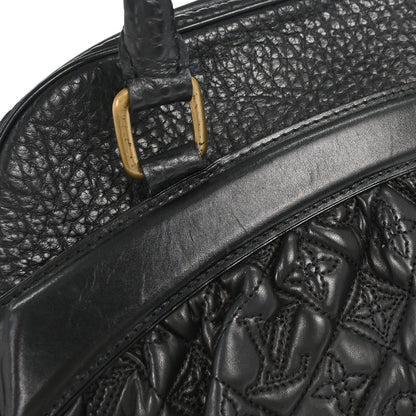 Louis Vuitton 2005 Black Monogram Vienna Mitzi Handbag M95101