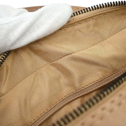 Chanel 2000-2002 Beige Calfskin Wild Stitch Handbag