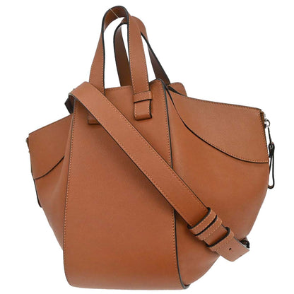 Loewe Brown Hammock 2way Shoulder Tote Handbag