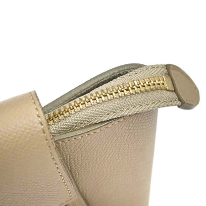 Celine Beige Leather Nano Belt Bag 2way Shoulder Handbag