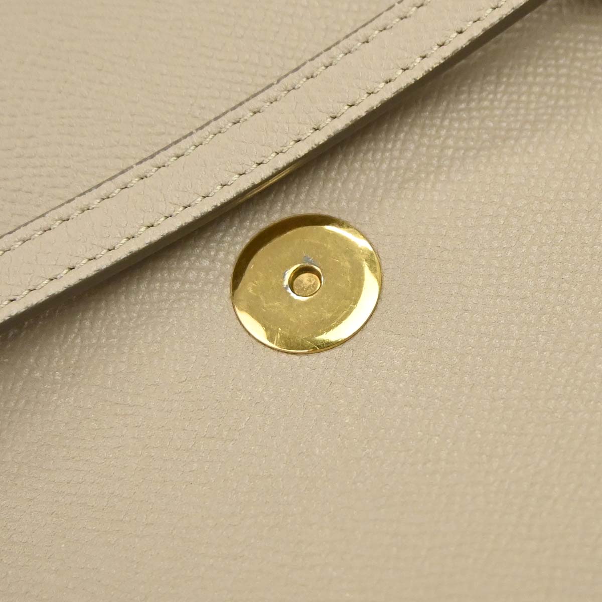 Celine Beige Leather Nano Belt Bag 2way Shoulder Handbag