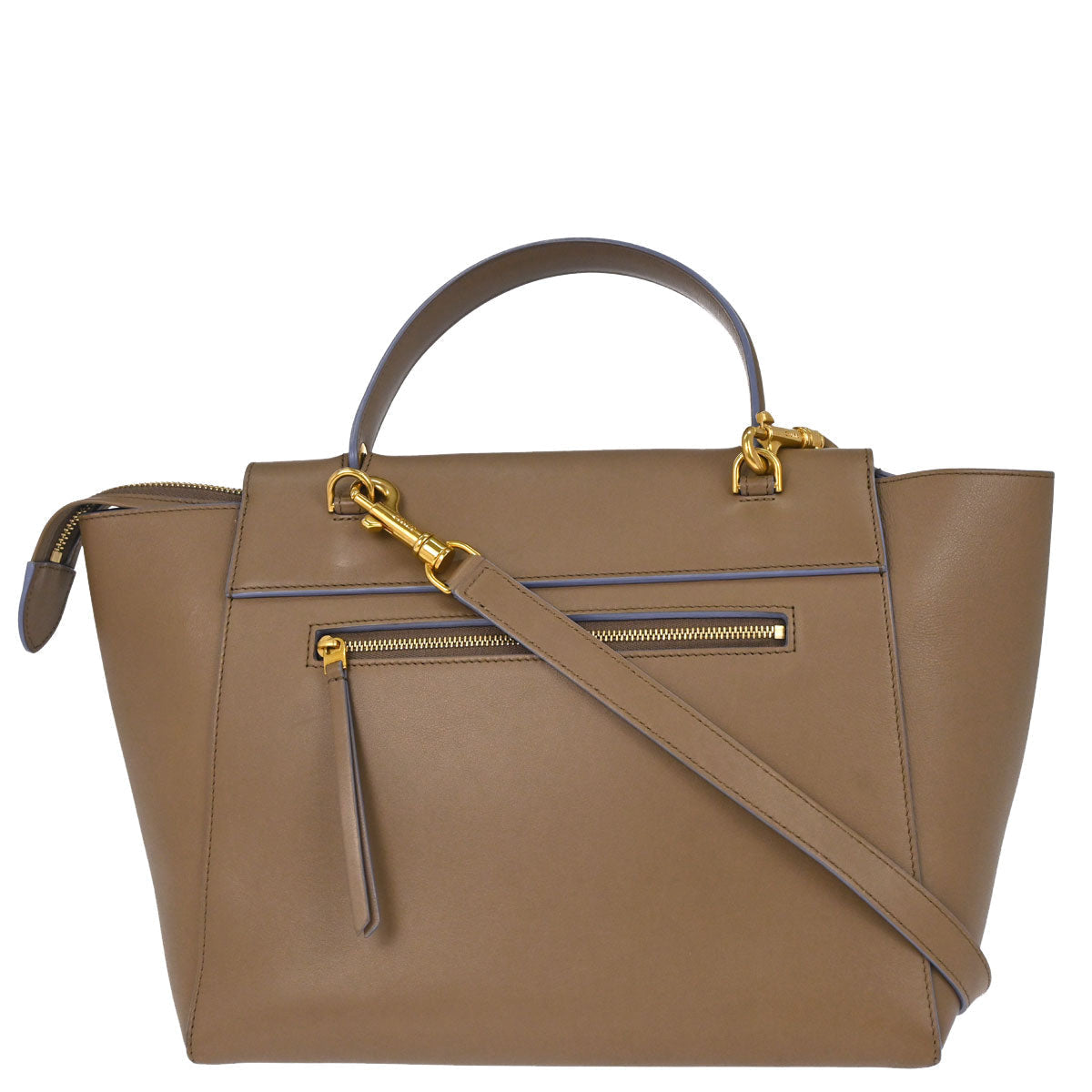 Celine Beige Belt Bag Mini 2way Shoulder Handbag