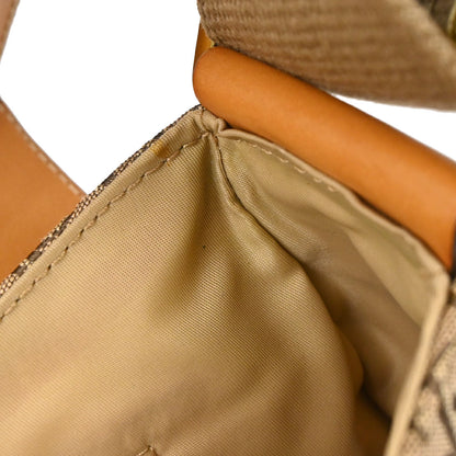 Christian Dior Brown Trotter Street Chic Columbus Shoulder Bag
