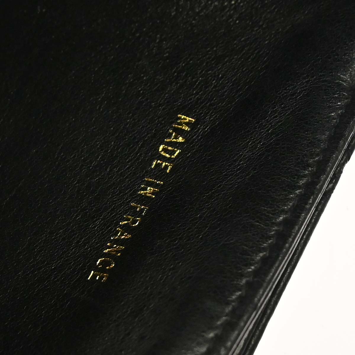 Chanel Black Lambskin Bicolore Bifold Wallet